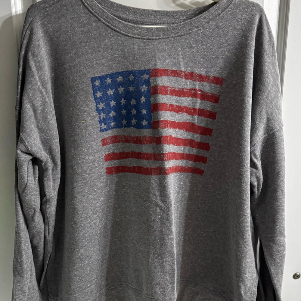 Lucky Brand Heather Gray Sweatshirt